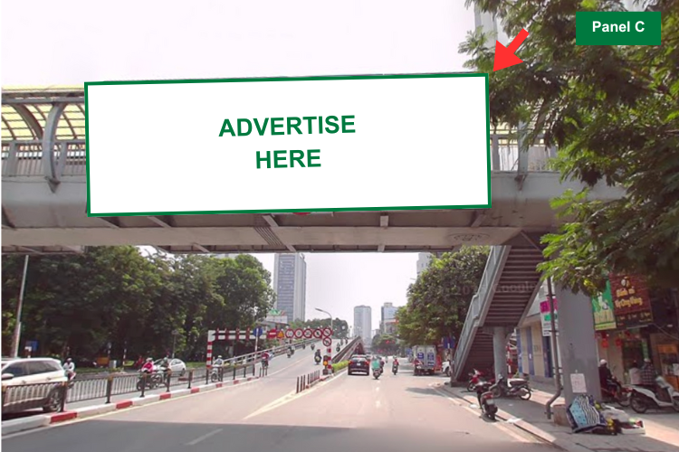 Panel C - Horizontal Light Box Billboard at 178 Tay Son Street, O Cho Dua Ward, Ha Noi City