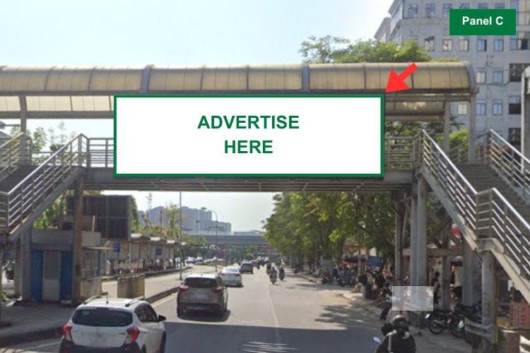Panel C - Horizontal Light Box Billboard at 181 Hoang Quoc Viet, Nghia Do Ward, Ho Chi Minh City