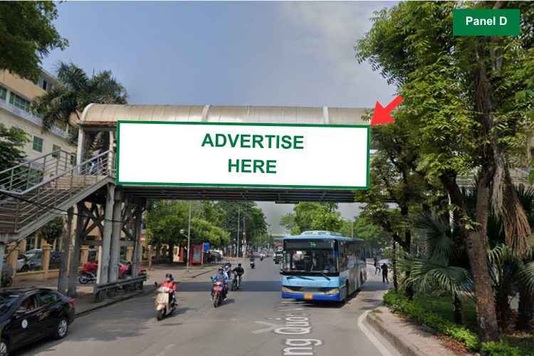 Panel D - Horizontal Light Box Billboard at 181 Hoang Quoc Viet, Nghia Do Ward, Ho Chi Minh City