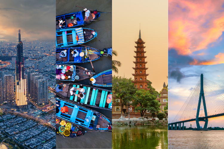 Big cities in Vietnam