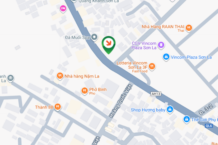 Map - Horizontal Wallscape Billboard at 119D Truong Chinh, To Hieu Ward, Sơn La (Viettel Store)