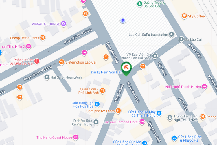 Map - Horizontal Wallscape Billboard at 341 Quang Truong Ga, Hop Thanh Ward, Lao Cai