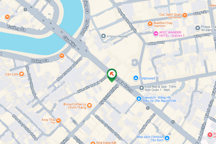 Map - Horizontal Wallscape Billboard at 445 Hai Ba Trung, Nhieu Loc Ward, Ho Chi Minh City