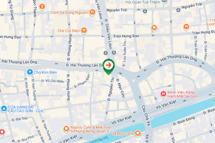 Map - Horizontal Wall-mounted Pano Billboard at 97 Nguyen Thi, Cho Lon Ward, Ho Chi Minh City