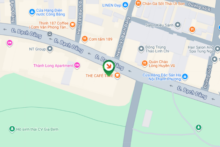 Map - Horizontal Wallscape Billboard at 144 Bach Dang, Tan Son Hoa Ward, Ho Chi Minh City