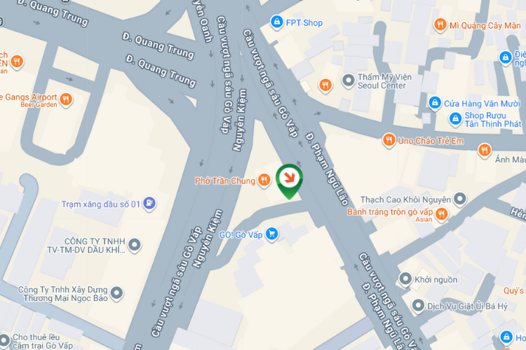 Map - Horizontal Wallscape Billboard at 792 Street 7, Hanh Thong Ward, Ho Chi Minh City