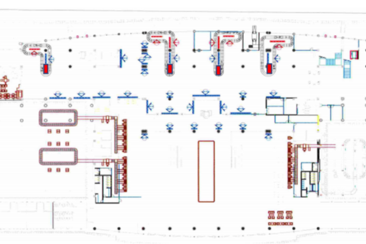 Map - Horizontal LED Screen Billboard at Cam Ranh International Airport, Bac Cam Ranh, Khanh Hoa (Baggage Carousel Head LCD)