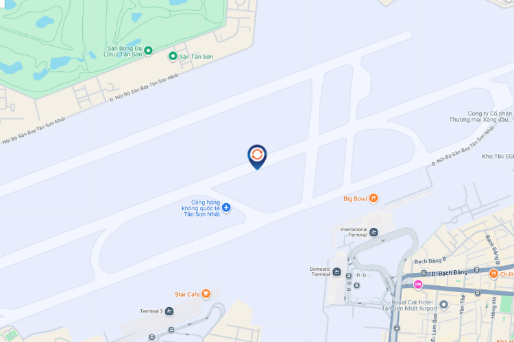 Map - Horizontal LED Wall Cladding Billboard at Tan Son Nhat International Airport, Tan Son Hoa, Ho Chi Minh City (East Wing, Terminal 3)