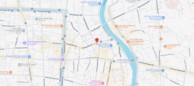 Chang Moi Rd., Waroros Market, Bangkok, Chiang Mai
