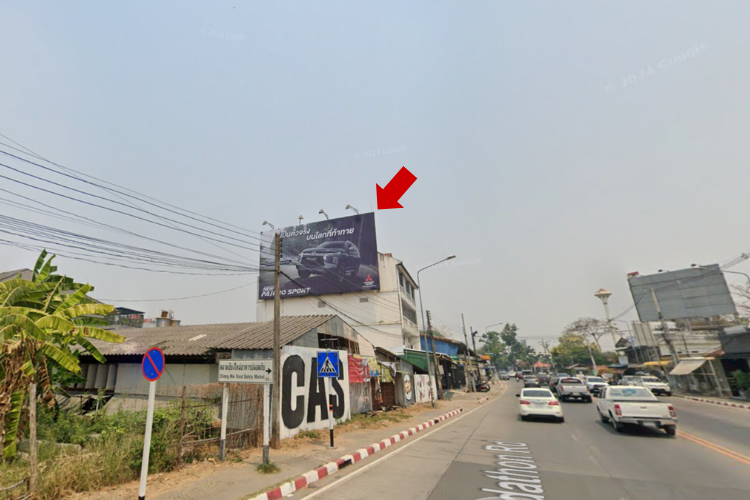 1 Panel Static Billboard at Atsadathorn Rd., Sri- Mongkol- Intersection from Rattanakosin, Chiang Mai
