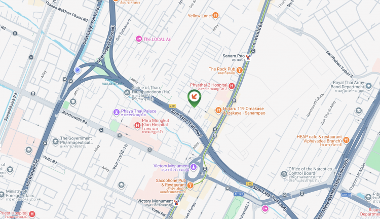 Victory Monument Expressway, Bangkok