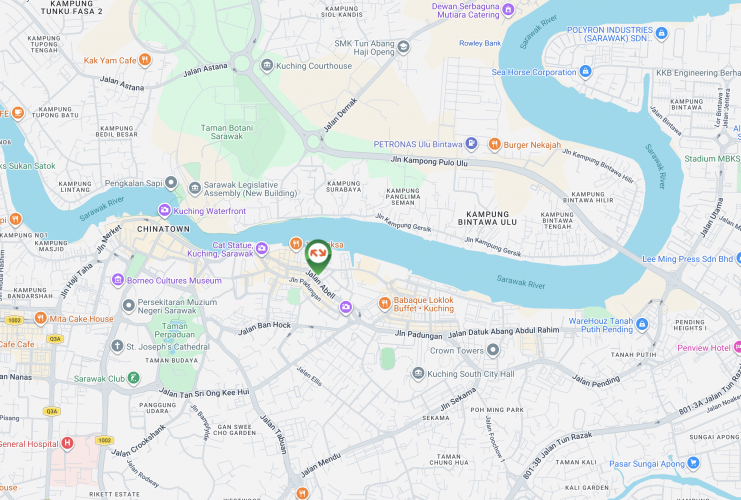 Jalan Abell, Kuching, Sarawak (attached to Wisma W.S.K. building)