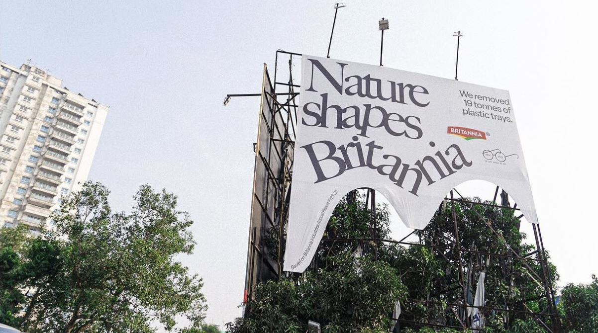 britannia nature shapes multiple billboards contextual ooh