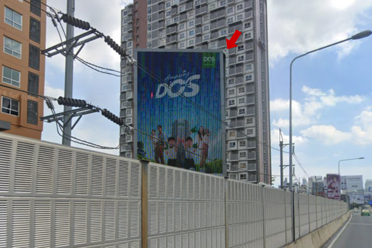 Din Daeng Toll Gate area (Inbound to the city), Bangkok